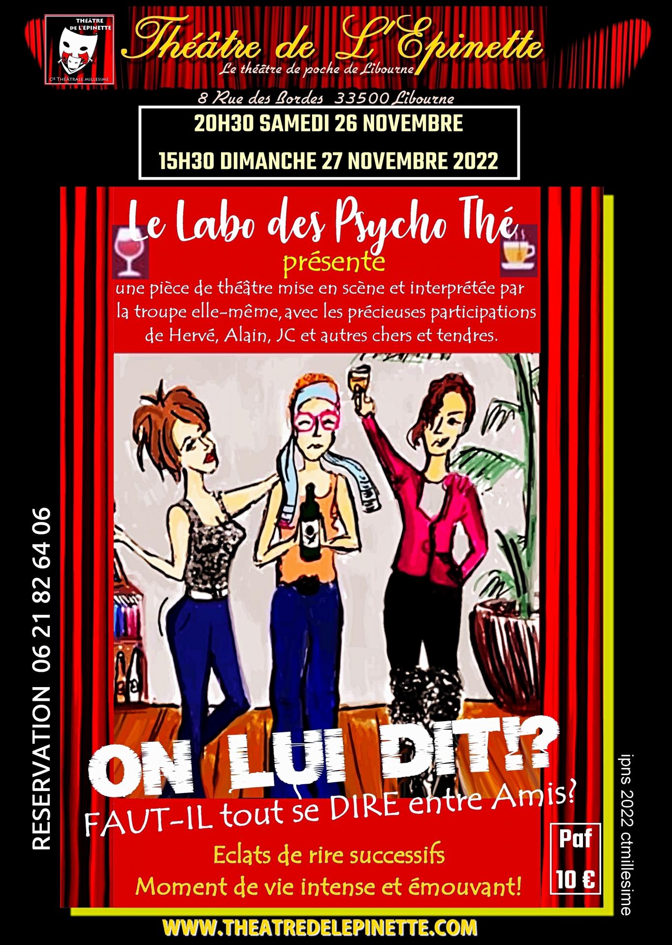 1 on lui dit affiche ok