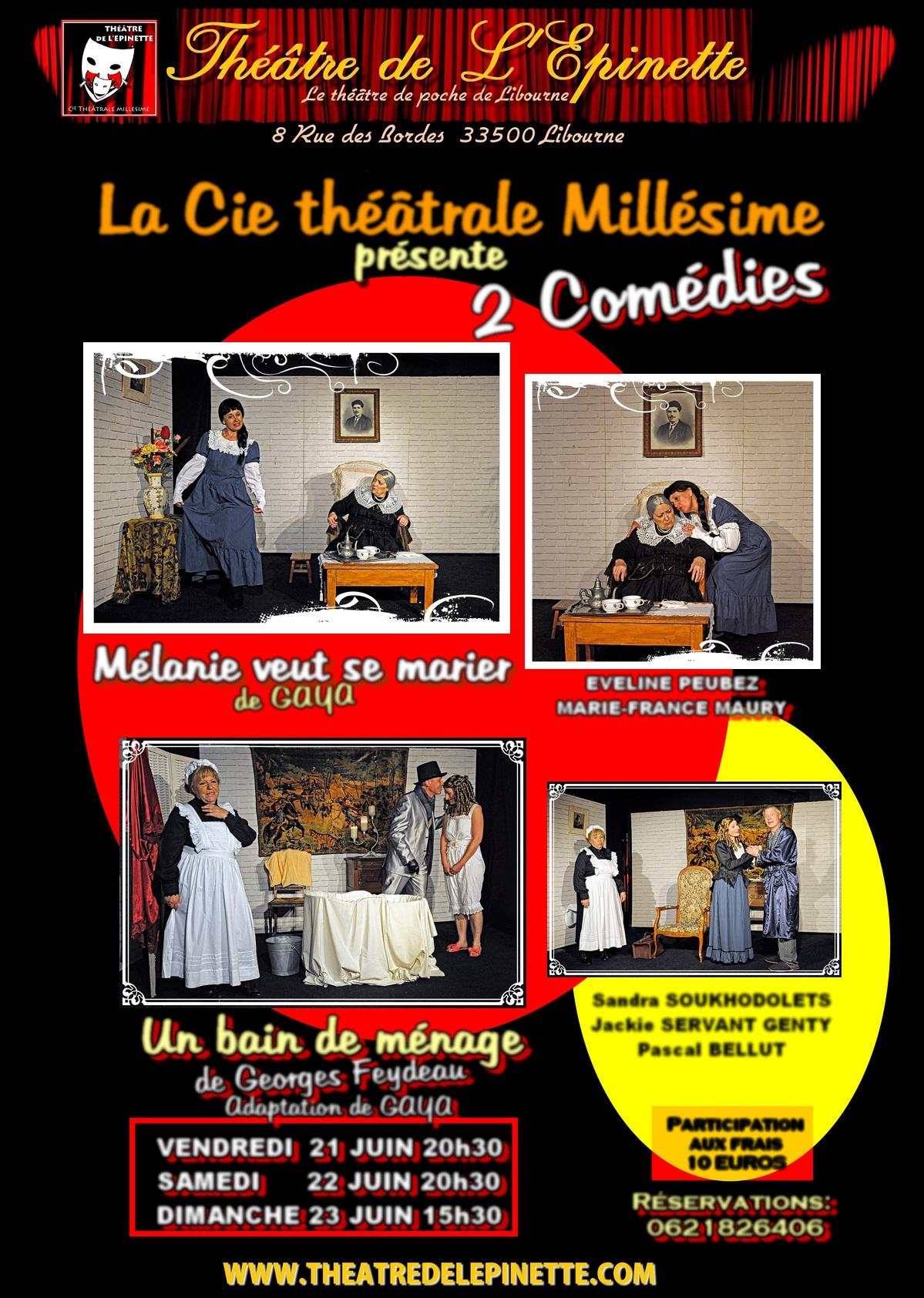 2 comedies au theatre de l epinette jpg libourne 1