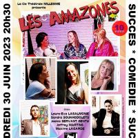 Affiche amazones 30 juin 2023 20h30 les epinettes