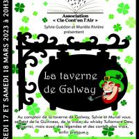 Affiche bat la taverne de galway