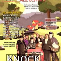 KNOCK 9 JUIN 2018 à 19H30 SAlle des fêtes dce CAMARA. Gironde