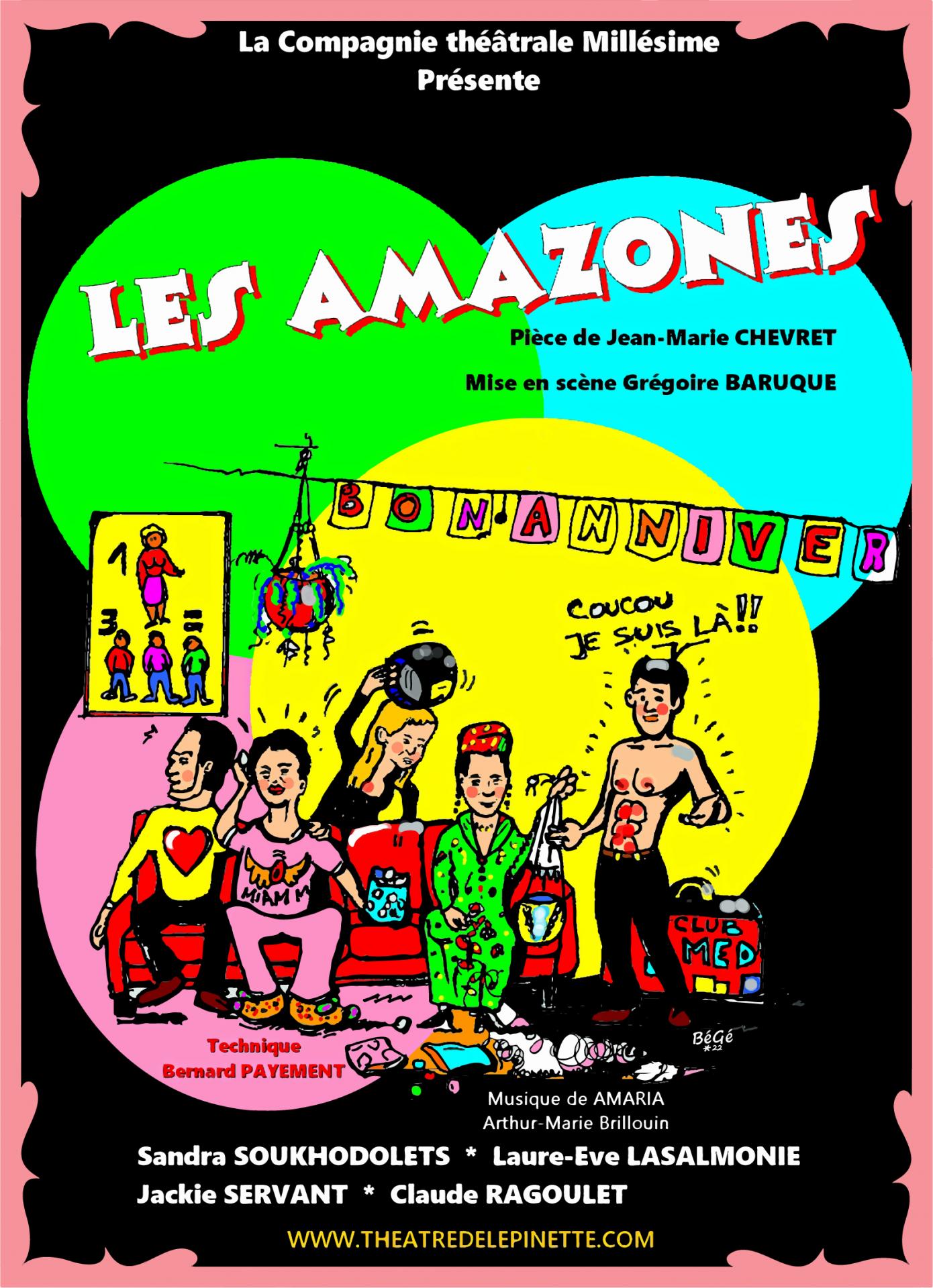 Affiche les amazones 2022 bat