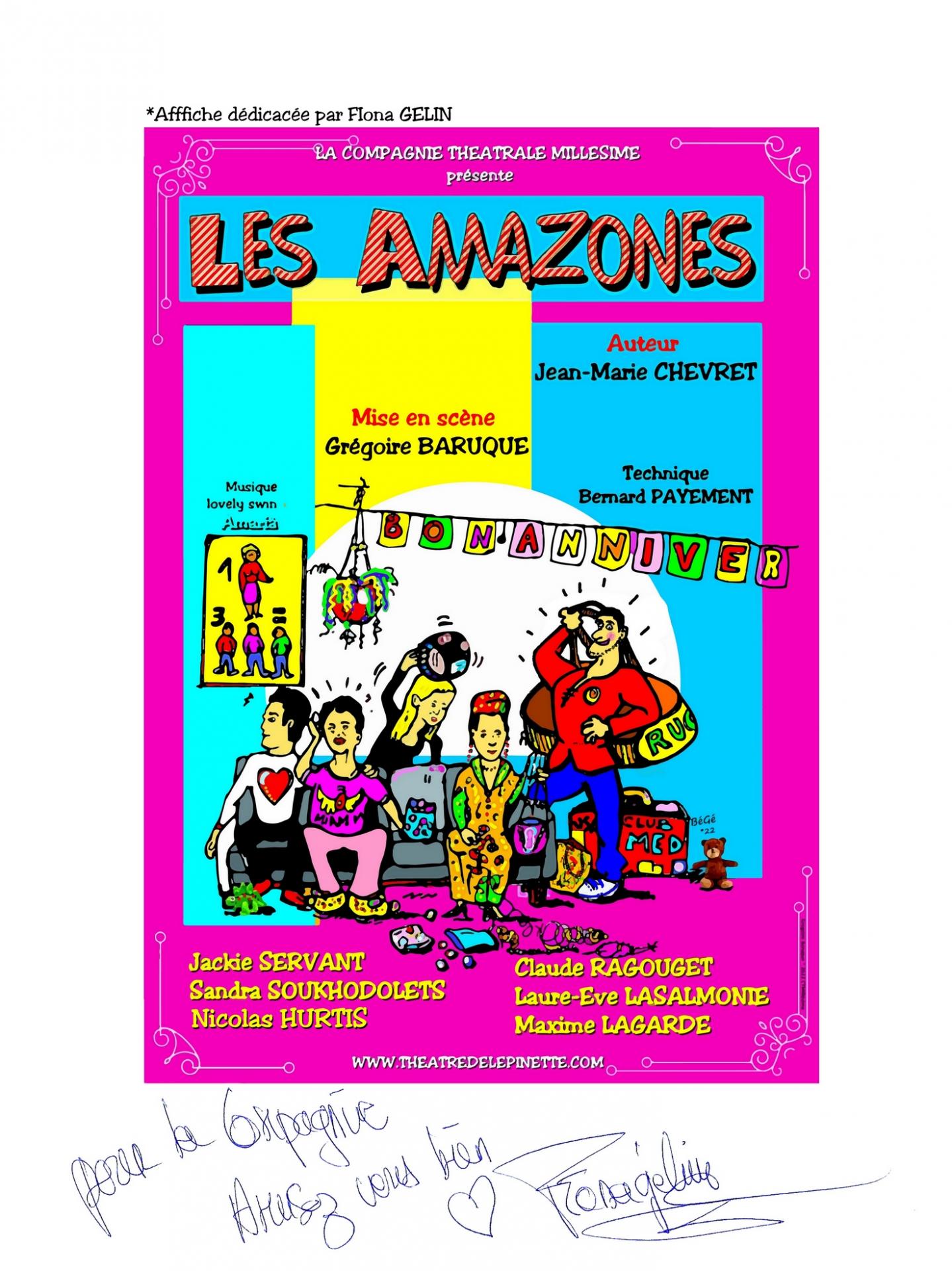 Affiche les amazones hn