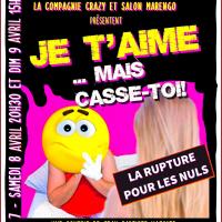 Affiche ok je t aime mais casse toi 7 8 9 avril 2023