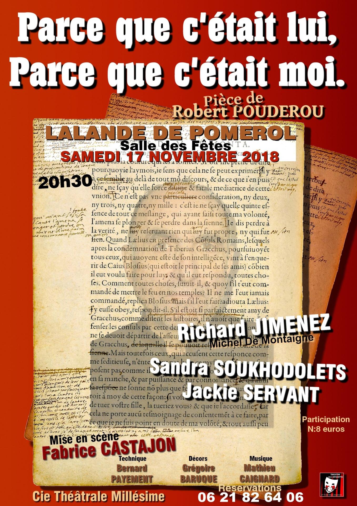 Parce que c etait lui, Parce que c'était moi -