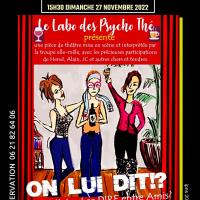 Affiche on lui dit piece ok