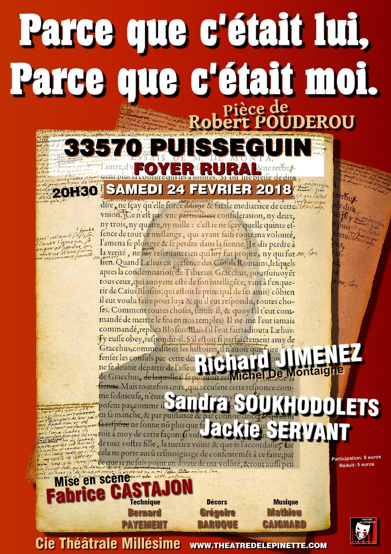 Affiche parce que c etait lui puisseguin 24 02 2018