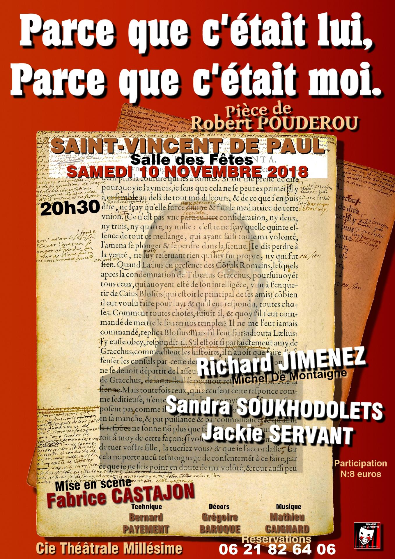 Parce que c etait lui - St Vincent de Paul