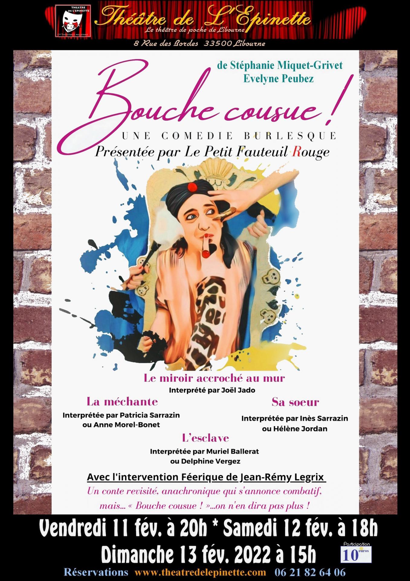 Bouche cousue 11 fev 2022 libourne