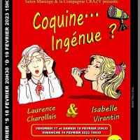 Coquine ingenue affiche 17 au 19 fevrier 2023 bat t