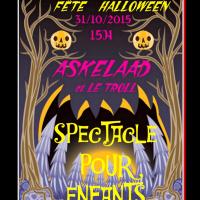 Fête halloween 31 oct 15 h theatre de l epinette