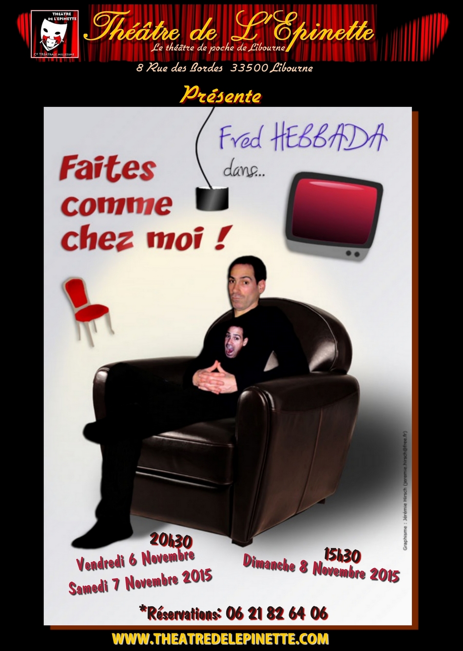 Fred hebbada faites comme chez moi web
