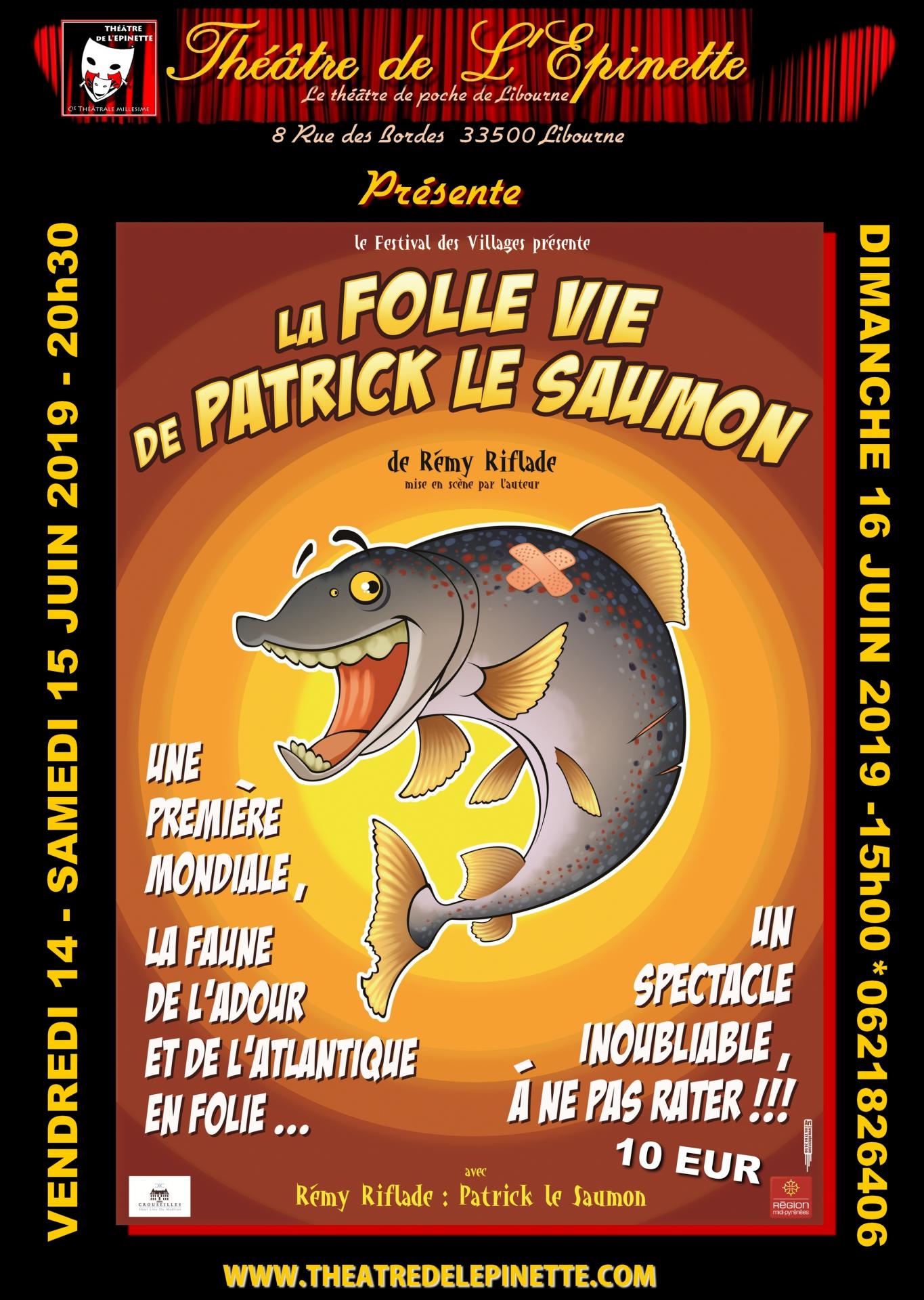 Le saumon 14 15 16 juin 2019
