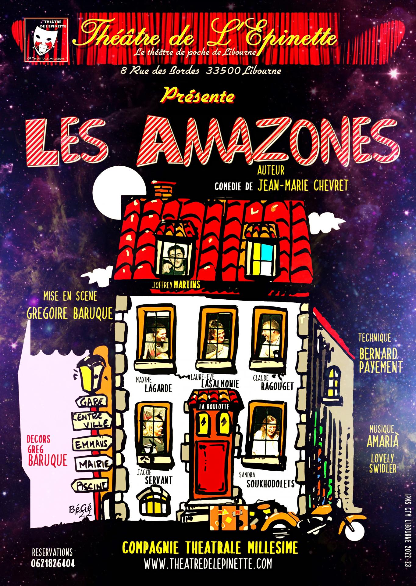 Les amazones 2023 jpg affiche janv 2023