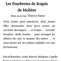 Les fourberies de scapin de moliere