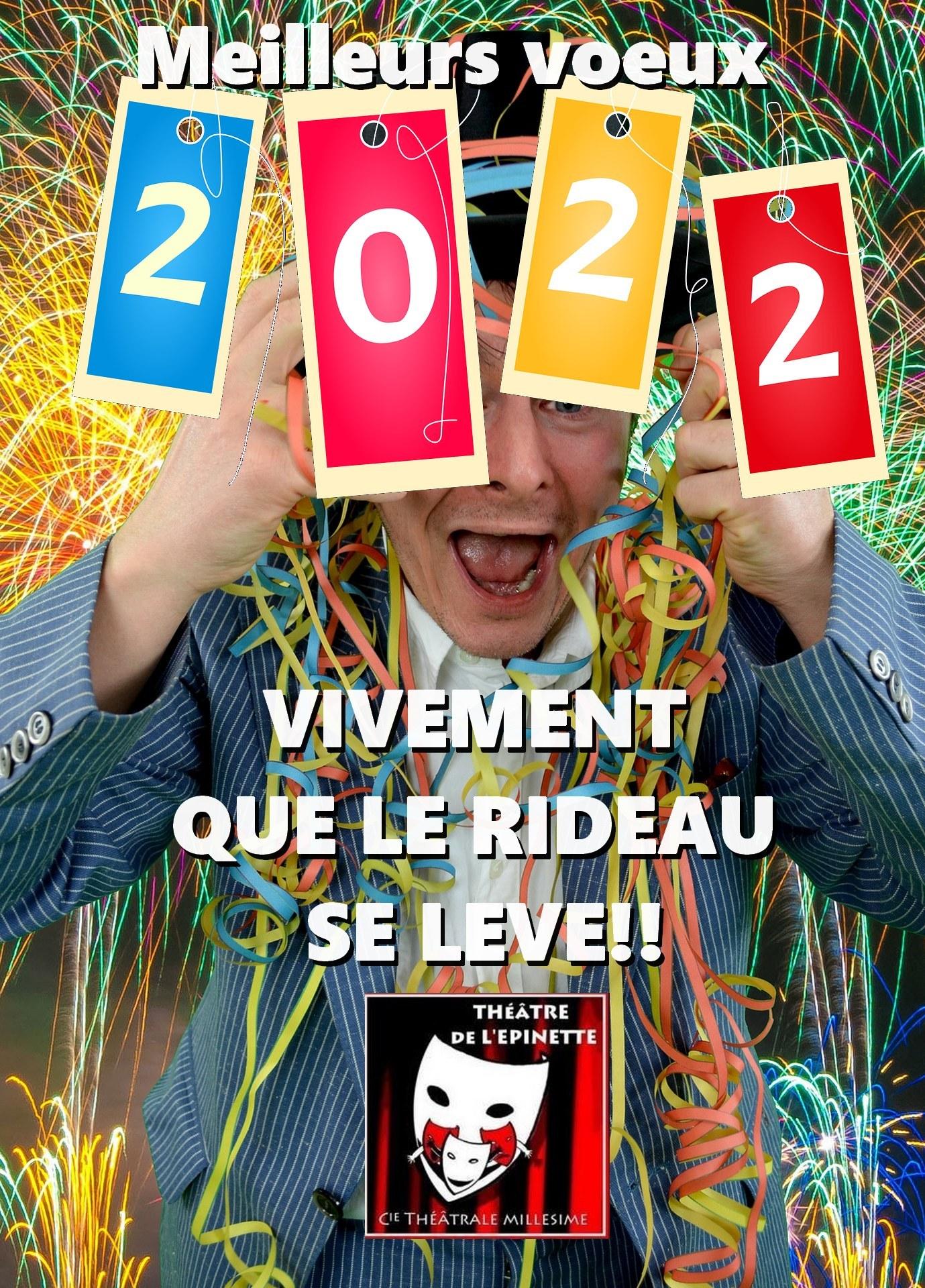 Meilleurs voeux theatre epinette