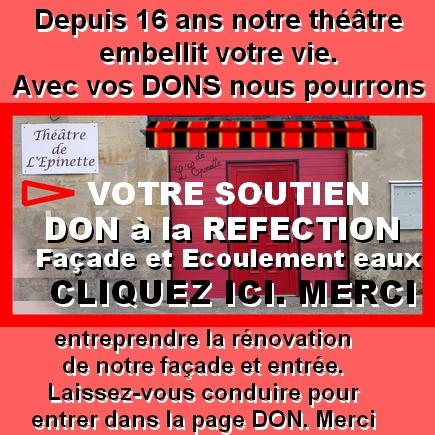 Merci de vos dons pour refection
