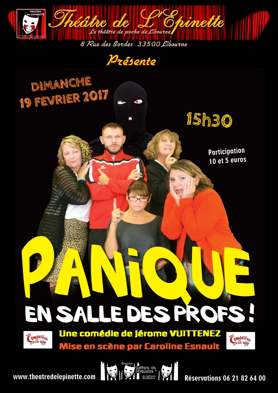Panique en salle des profs web