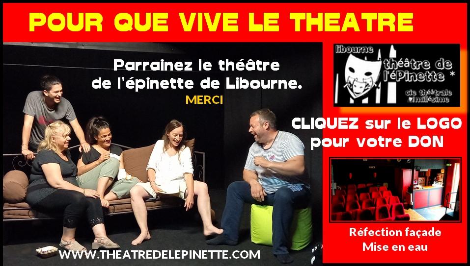 Parrainage du theatre de l epinette