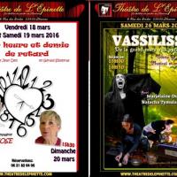 Spectacles fevrier mars 2018